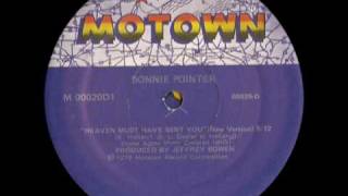 BONNIE POINTER  Heaven must have sent you 12 inch  1979 [upl. by Nhar204]