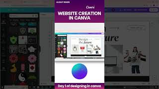 How to Create a Stunning Website Using Canva StepbyStep Tutorial for Beginners [upl. by Broek765]