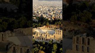 The Odeon of Herodes Atticus Theatre in Athens Greece travel greekcapital history tourist [upl. by Fredette]