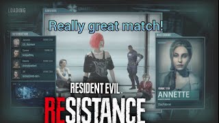 Some really fun Dollar Store Annette Matches  Resident Evil Resistance  Mastermind Gameplay [upl. by Bohaty835]