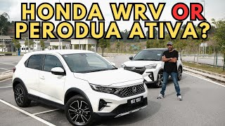 Honda WRV or Perodua Ativa  This Is What You Should Know [upl. by Radek]