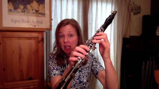 Clarinet Lesson How to improve your throat tone Bb and A [upl. by Behl]