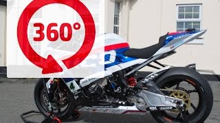 360 Degrees OnBoard with Ian Hutchinson  Isle of Man TT [upl. by Grinnell]