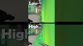 Low vs High Quality Settings  Valorant [upl. by Papagena]