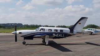 🔊✈TURBOPROP STARTUP Piper PA46500TP Meridian engine startup ✈🔊 [upl. by Gleeson]