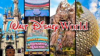 Top 10 Disney World Rides  Virtual Park Hopping with Disney Ride POVs [upl. by Thedric186]