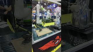 Automate 2023  FANUC CRX  FerRobotics  Polishing [upl. by Immas]