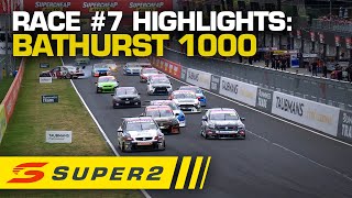 Highlights Race 7  Supercheap Auto Bathurst 1000  Super2 2020 [upl. by Annal]