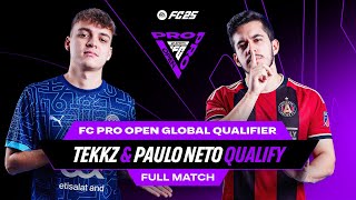 FC PRO OPEN QUALIFICATION  TEKKZ V BANDAR amp PAULO NETO V ABOFAWZI  FC PRO OPEN GLOBAL QUALIFIER [upl. by Eicyak]