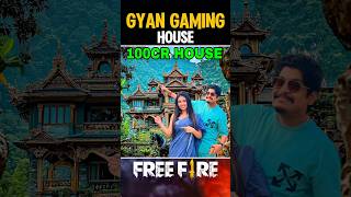 Gyan Gaming House 🤯🔥 Most Expensive Gaming House shorts freefire [upl. by Akirej568]