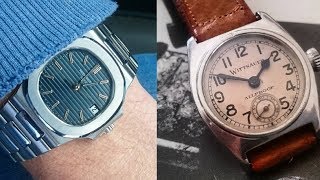 A Watch Collection of Vintage Wittnauer Max Bill Junghans amp A Patek Nautilus  COLLECTION REVIEW [upl. by Ahsinrad428]