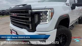 2022 GMC Sierra 3500HD AT4 San Antonio Austin San Marcos New Braunfels Kyle [upl. by Naesyar]