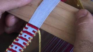 INKLE LOOM PICK UP WEAVING [upl. by Doreg]