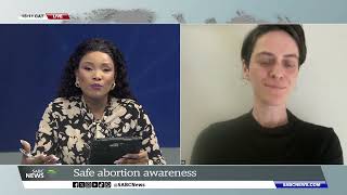 Safe abortion awareness  Activist Victoria Satchwell weighs in [upl. by Luise155]