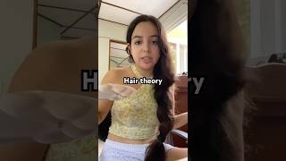 Hair theory why I have long hair hairtheory hair longhair hairgrowth hairstyle art [upl. by Rebel]