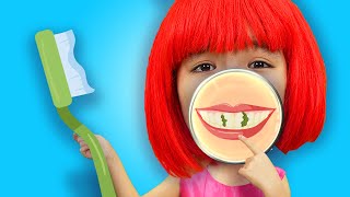 Brush Your Teeth Song  More Nursery Rhymes amp Kids Songs  Cherry Berry Song [upl. by Noellyn]