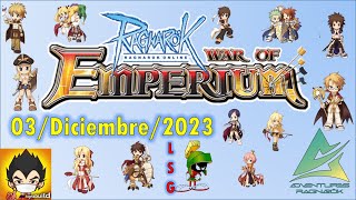 WoE 03 de diciembre 2023  Paladin  Guild LOS SUPER GALACTICOS  Adventures Ro [upl. by Coryden]