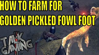 Elden Ring How To Farm For Golden Pickled Fowl Foot [upl. by Eidarb]