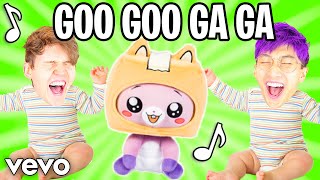 GOO GOO GA GA SONG 🎵 DELETED LANKYBOX MUSIC VIDEO [upl. by Adnolay]