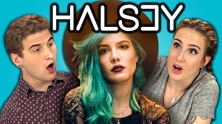 TEENS REACT TO HALSEY [upl. by Okimuy]