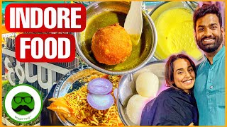 Best Indore Street Food Tour  Ep 3 56 Dukkan  Dal Bafla amp More  Veggie Paaji [upl. by Ytsirk394]