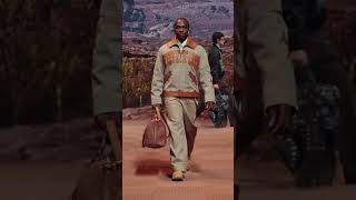 Pusha T catwalk Louis Vuitton menswear FW24 [upl. by Rastus126]