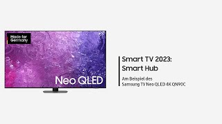 Samsung Smart TV 2023 Smart Hub [upl. by Ita56]