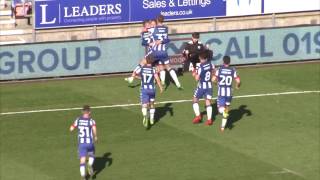 HIGHLIGHTS WIGAN ATHLETIC 3 ROTHERHAM UNITED 2  08042017 [upl. by Syman]