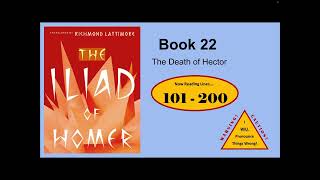 The Iliad  Book 22  Audiobook [upl. by Hurty]