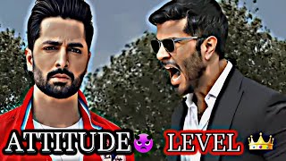 Feroze Khan😈 VS Danish Taimoor👿Attitude Status Edit attitude trending viral [upl. by Seyler]