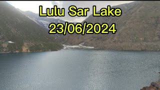 Lulusar Lake 2024 June travel lake lakelovers batakundi babusartop babusartoptoday trip [upl. by Pacian424]