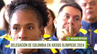 Delegación de Colombia en Juegos Olímpicos 2024 [upl. by Euell]