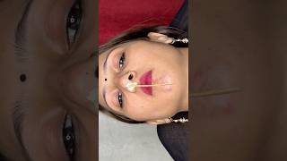 Nose hair waxing  piggynose nosehair nosehaircutting nosehairwaxing pummybeautyworld [upl. by Zilvia]