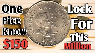 quotHow Much Is Your 1993 Philippines 5Peso Coin Worth Todayquot [upl. by Hadwyn]