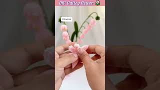 Beautiful Pipe Cleaner Flower Making  Home decoration craftdiydiyflowersflowers crochet [upl. by Elleined478]