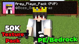 Arey Playz 50k Texture Pack PEBedrock Release [upl. by Nide]