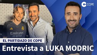 Luka Modric quotOjalá renueve y me retire en el Real Madridquot I El Partidazo de COPE [upl. by Rbma497]