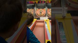 SKEEBALL Saturday arcade skeeball chuckecheese dadlife [upl. by Kinsley]