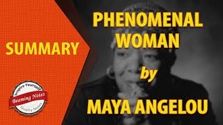 Maya Angelou Recites Phenomenal Woman [upl. by Saidel]