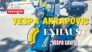 Akrapovic Exhaust Install Vespa Sound Upgrade EP 142 [upl. by Conti]