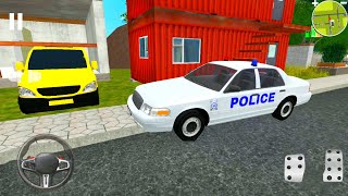 Patrulhando Police Car Driving On Duty  City Patrol Simulator 17  Android Gameplay [upl. by Onitnatsnoc]