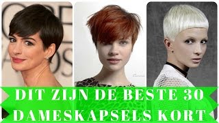 Dit zijn de beste 30 dameskapsels kort [upl. by Brocky13]