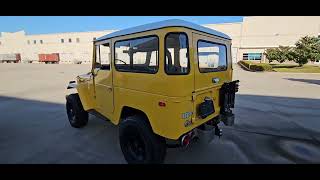 Used car inspectionprepurchase inspection on a 1972 Toyota FJ40 [upl. by Eiuqnimod]