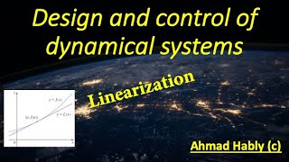 Control course Linearization of a nonlinear system [upl. by Hartnett235]