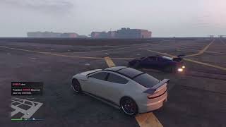 GTA V  Lampadati Corsica vs Coil Raiden 2023 Tesla Plad vs 2022 Maserati MC20Ravens🐦‍⬛🏈 [upl. by Annadiana704]