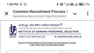 IBPS CLERK PRELIMS SCORE CARD OUT NORMALIZATION MY SCORE banking exam ibps ibpsclerk [upl. by Linea846]