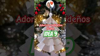 Adornos navideños fáciles 9 manualidadesnavidad adornosdenavidad diy christmas crearyreciclar [upl. by Fabozzi]