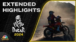 Stage 12  2024 Dakar Rally  EXTENDED HIGHLIGHTS  11924  Motorsports on NBC [upl. by Christen]