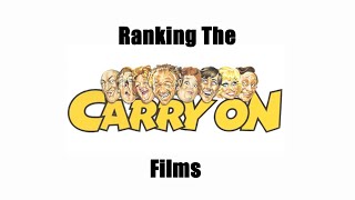 Ranking the Carry On Films [upl. by Kampmann507]