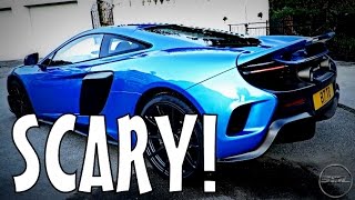 TERRIFYING RIDE IN MCLAREN 675LT [upl. by Alejo362]